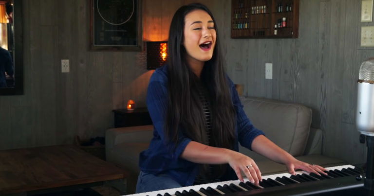 melody joy sings great are you Lord