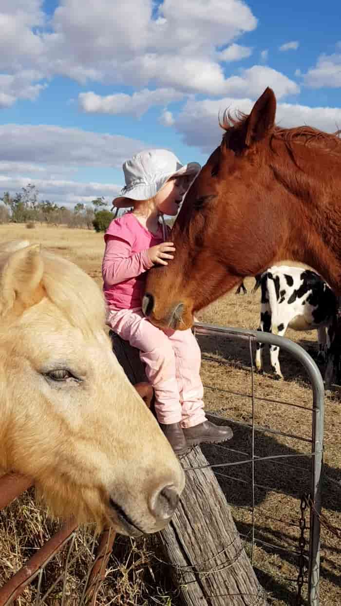 little-girl-serenades-horse-2