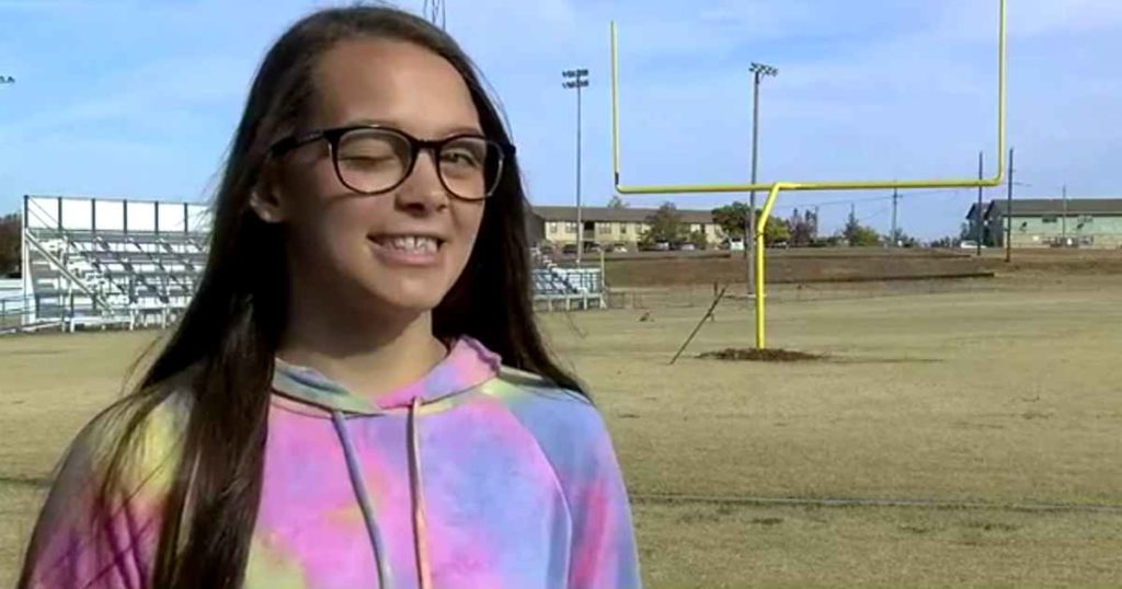 Teen Praises God For Saving Her Life After Goalpost Hits Her | FaithPot