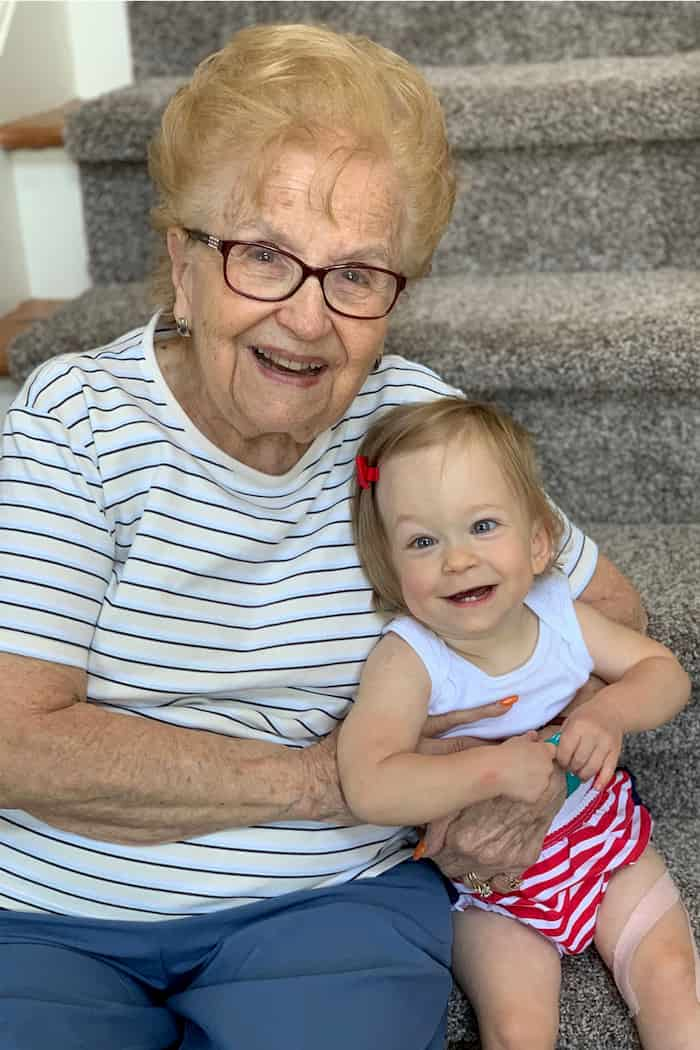 Little Girl With Cerebral Palsy Walks Alongside Great-Grandma Defying ...