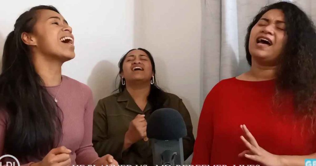 Vocal Trio Sing Uplifting Cover Of 'My Redeemer Lives' | FaithPot