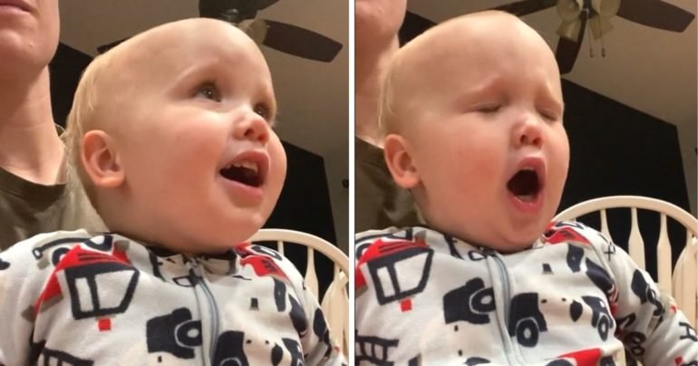 toddler sings God only knows
