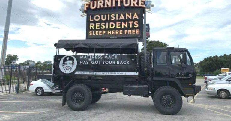 mattress mack Hurricane Ida