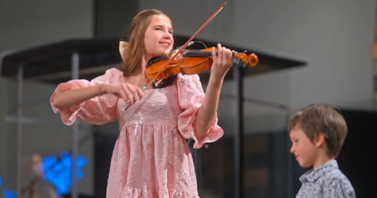 in christ alone violin cover