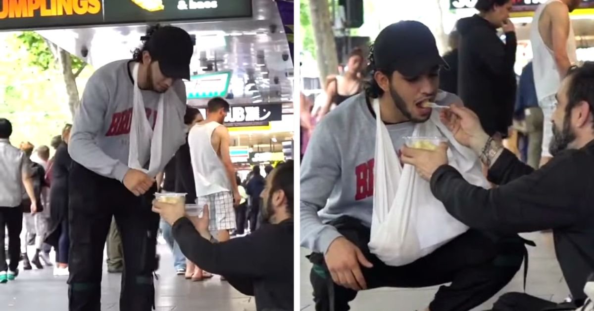 homeless-man-feeds-stranger