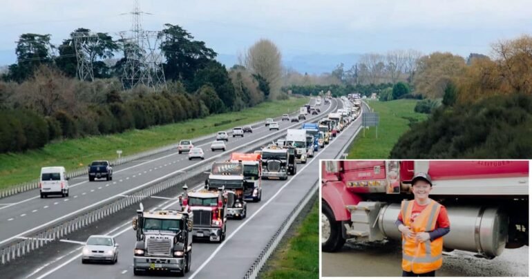 truckers act of kindness new zealand
