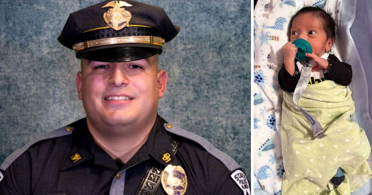 police officer saves newborn baby