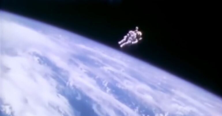 most terrifying photo taken in space bruce mccandless ii