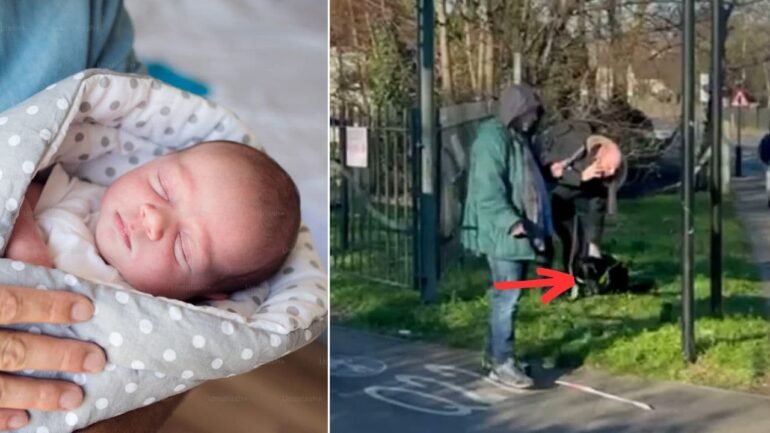 baby found alive in plastic bag