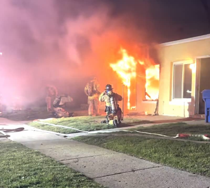 boy saves family from housefire
