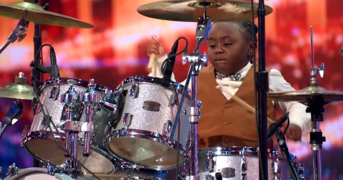 young drummer on americas got talent chrisyius whitehead