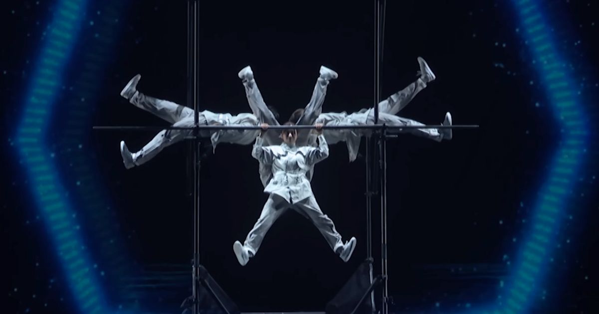 japanese acrobatic dance group airfootworks agt