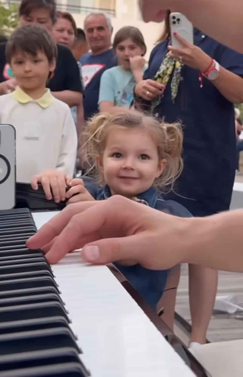 3 year old my heart will go on angelica nero