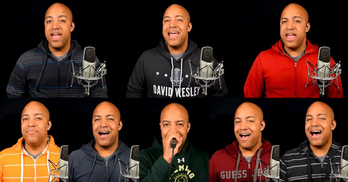 One Man Sings Incredible A Cappella Cover of 'And Can It Be That I ...