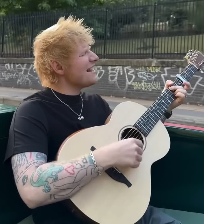 ed sheeran serenades runner 2