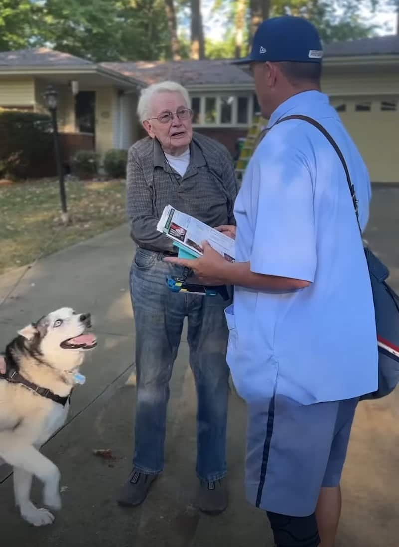 retiring mailman