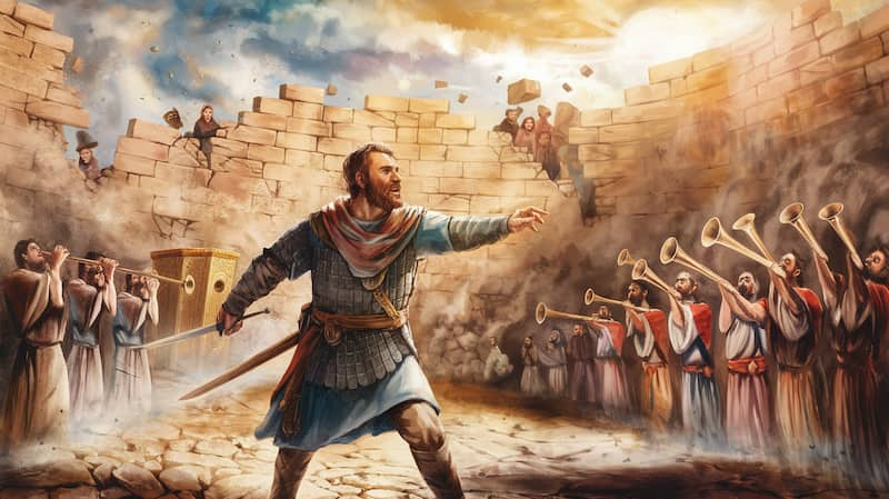 the walls of jericho bible story