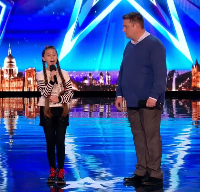 father daughter the prayer duet bgt 2