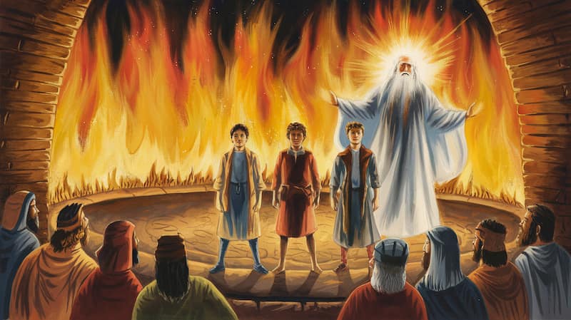 shadrach meshach and abednego bible story