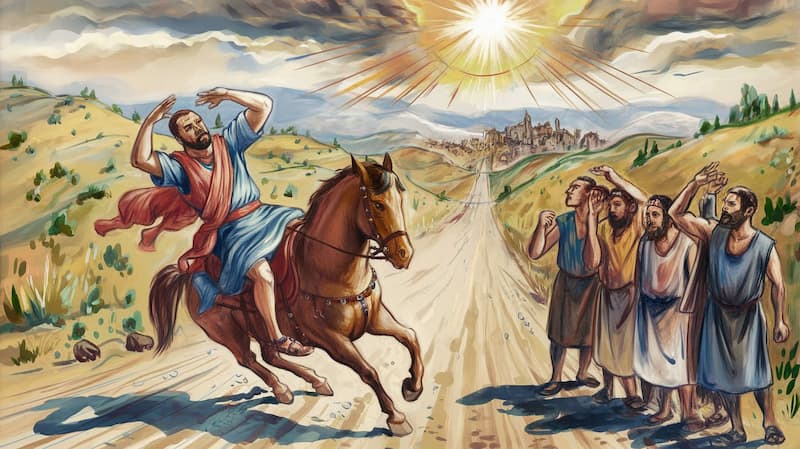 paul's conversion on the damascus road