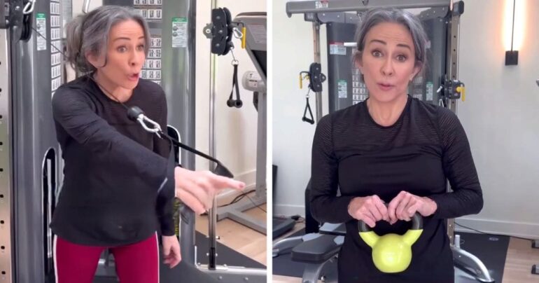 patricia heaton workout video