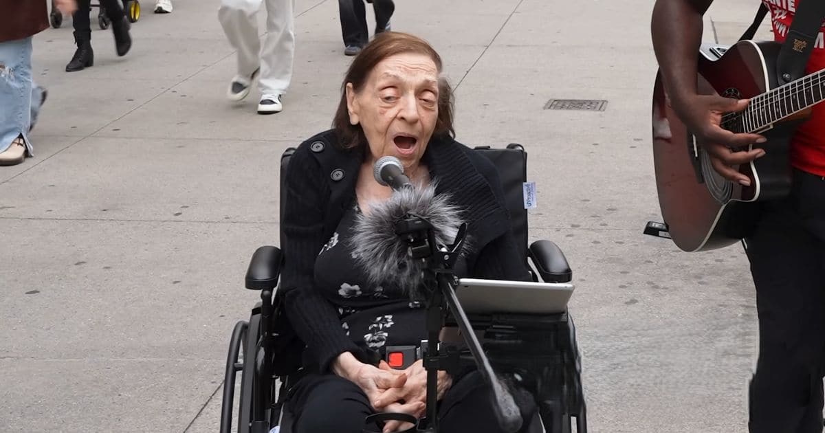 93 year old singer
