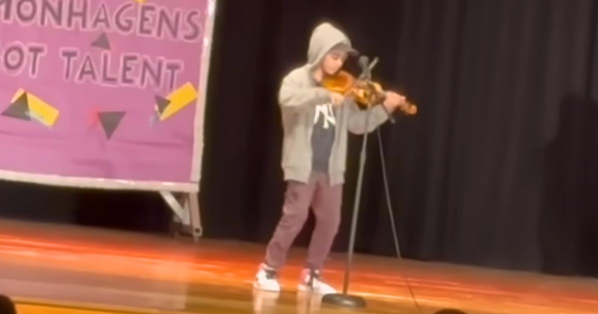violinist school talent show