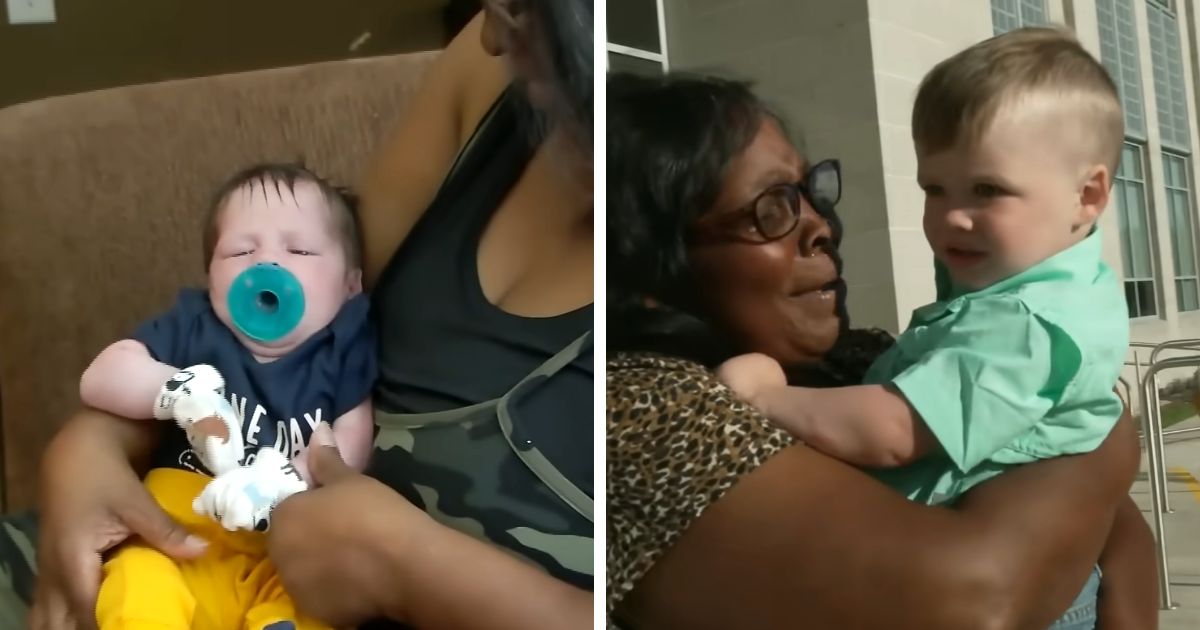 officer cares for inmates baby roberta bell