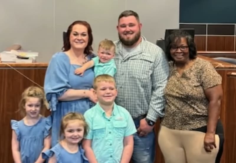 prison officer cares for inmates baby