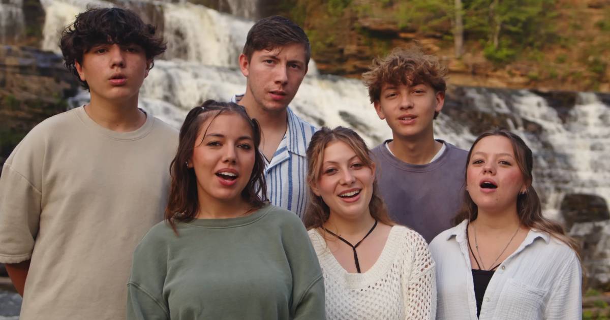 down to the river to pray acappella cotton pickin kids