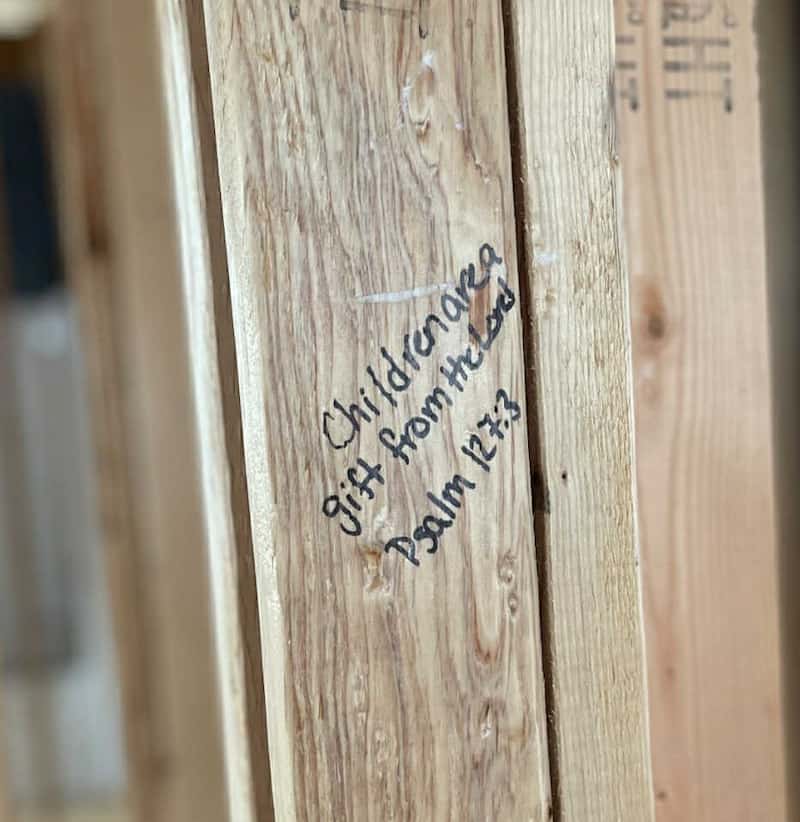 bible verse on house beams