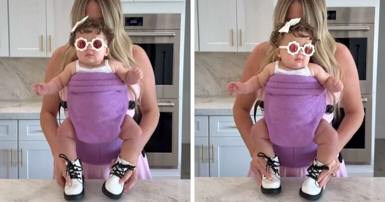 baby dancing to beat it