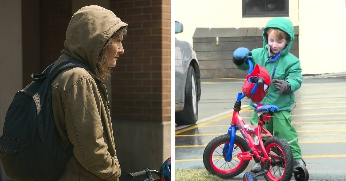 homeless woman kindness maine