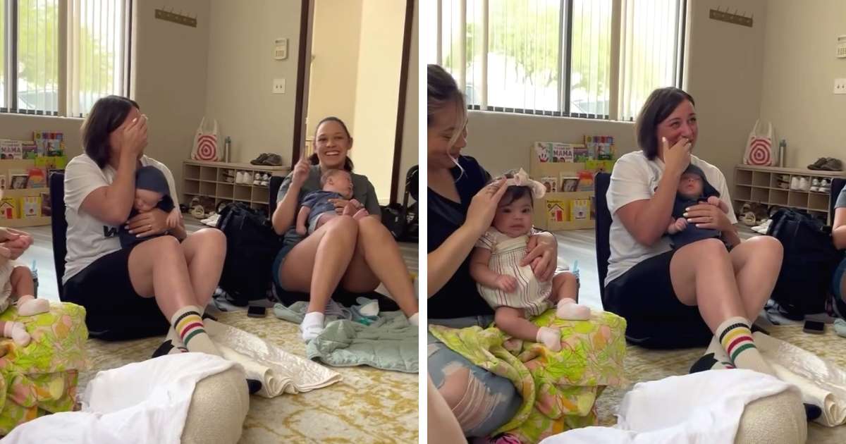 new moms school surprise