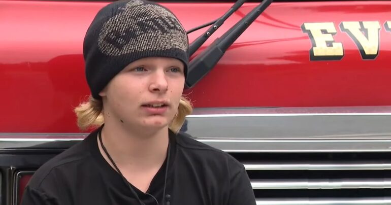 teen saves drowning boy silver lake