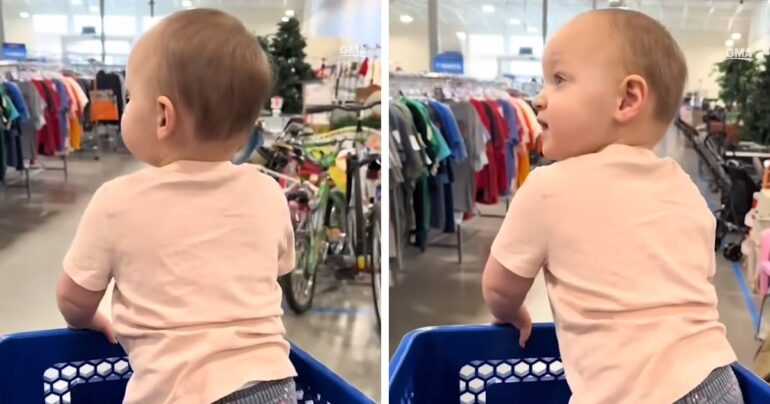 toddler calling for bobby in store